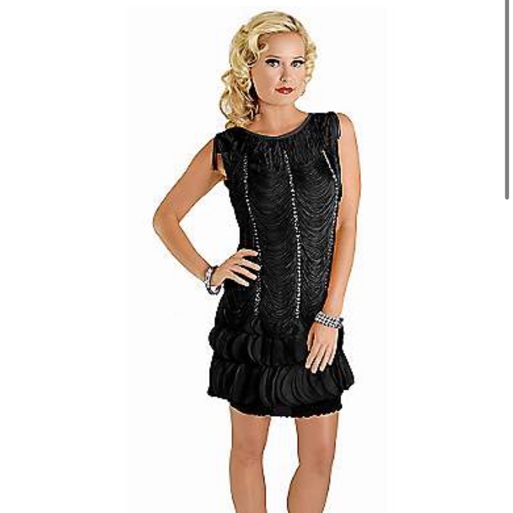 Roaring 20’s Flapper Halloween Costume size small